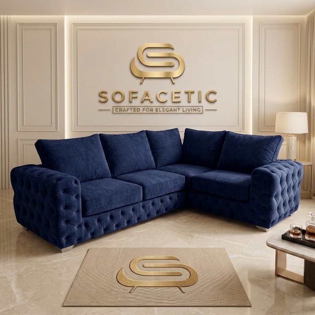 Urban Chenile Living Sofa Set