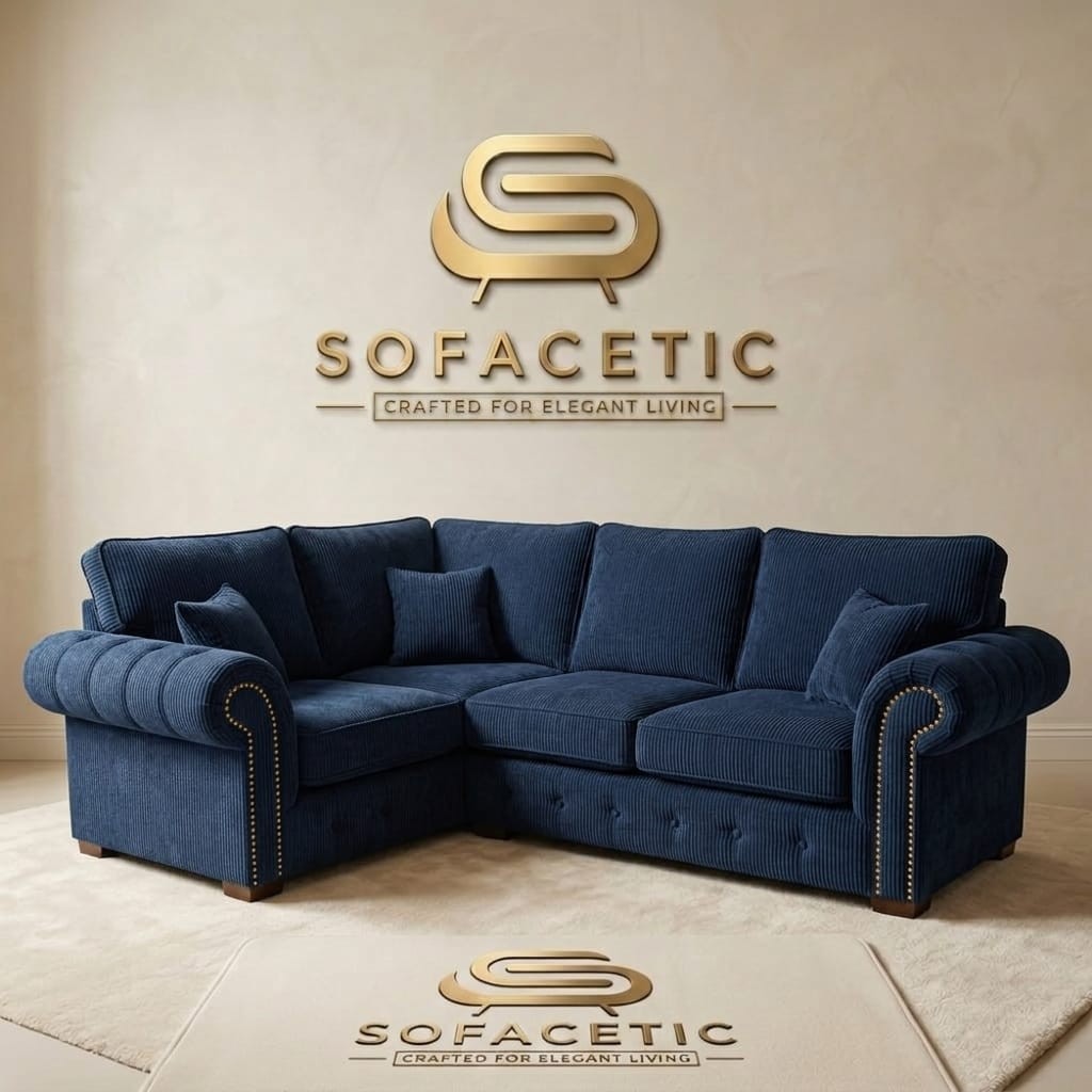Monzi Chenille Contemporary Sofa Set