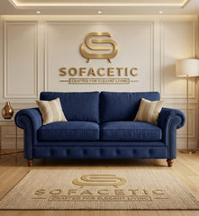 Tanzo Chenile Luxury Fabric Sofa