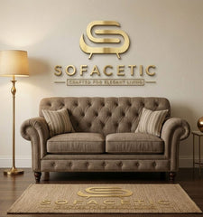 Tanzo Chenile Luxury Fabric Sofa