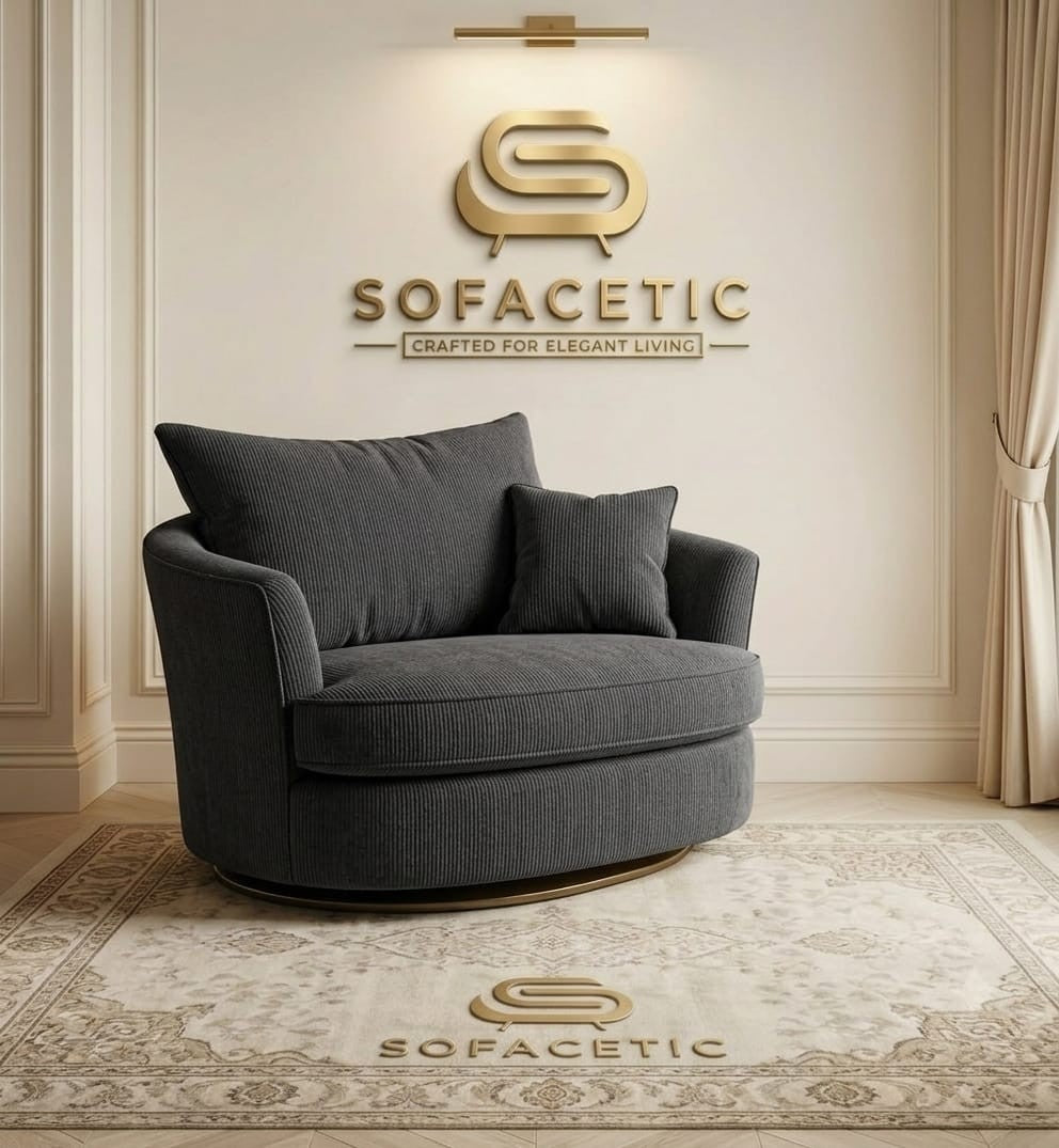 Juxen Chenile Designer Sofa Set