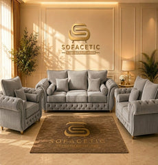 Malibu Jumbo Cord Sofa Set