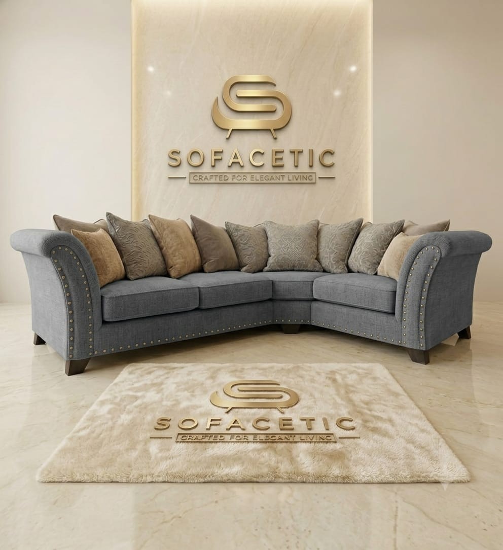 Juxen Chenile Designer Sofa Set