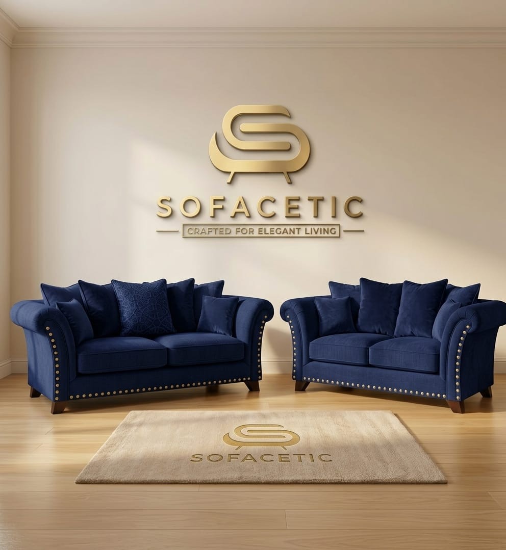 Juxen Chenile Designer Sofa Set