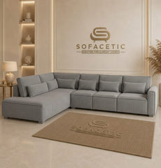 Sleefy Jumbo Cord Comfort Sofa Set