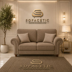 Tanzo Jumbo Cord Luxury Fabric Sofa