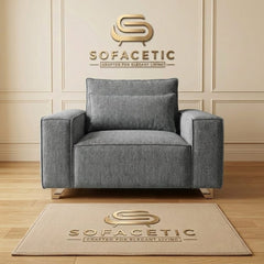 Sleefy Chenile  Comfort Sofa Set