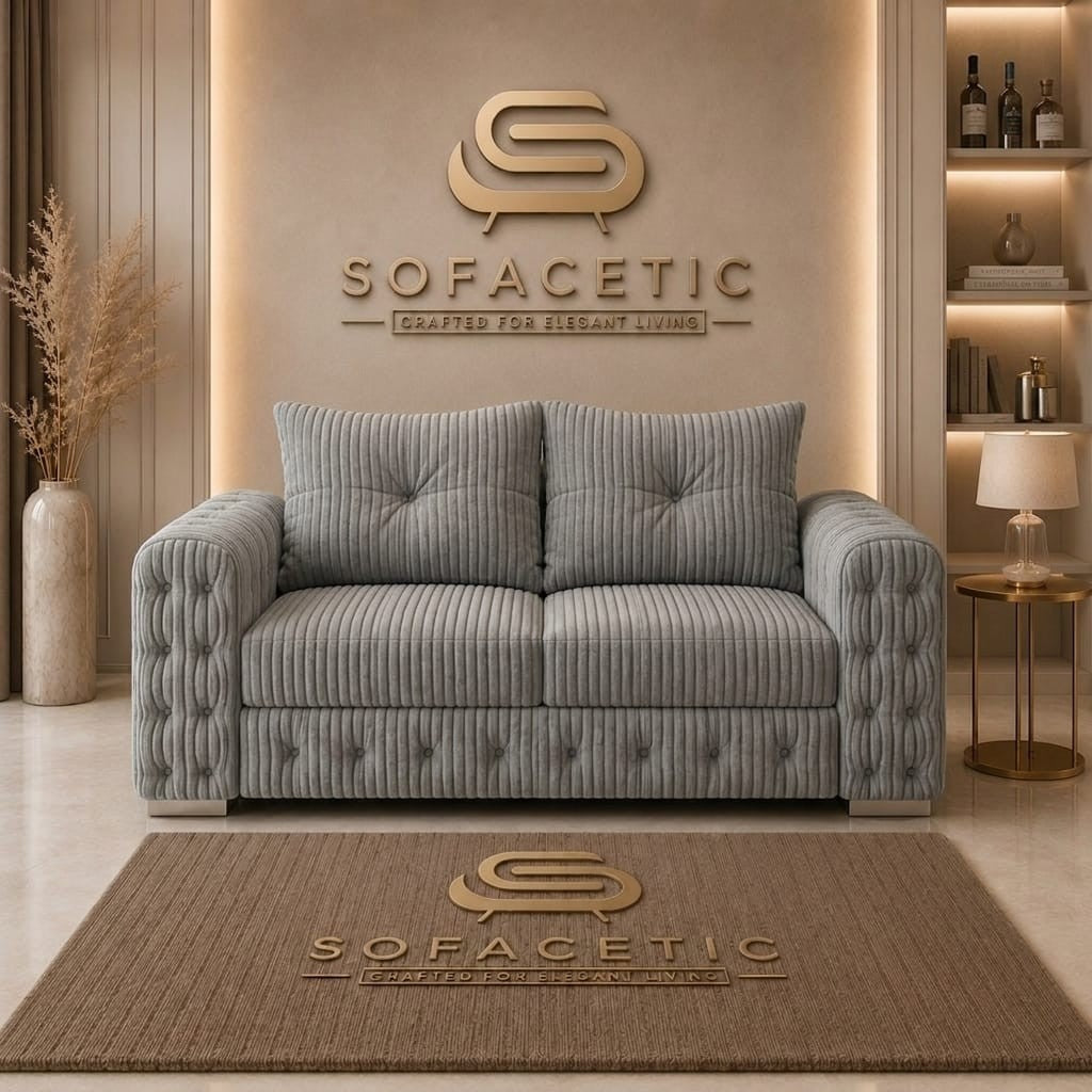 Urban Jumbo Cord Living Sofa Set