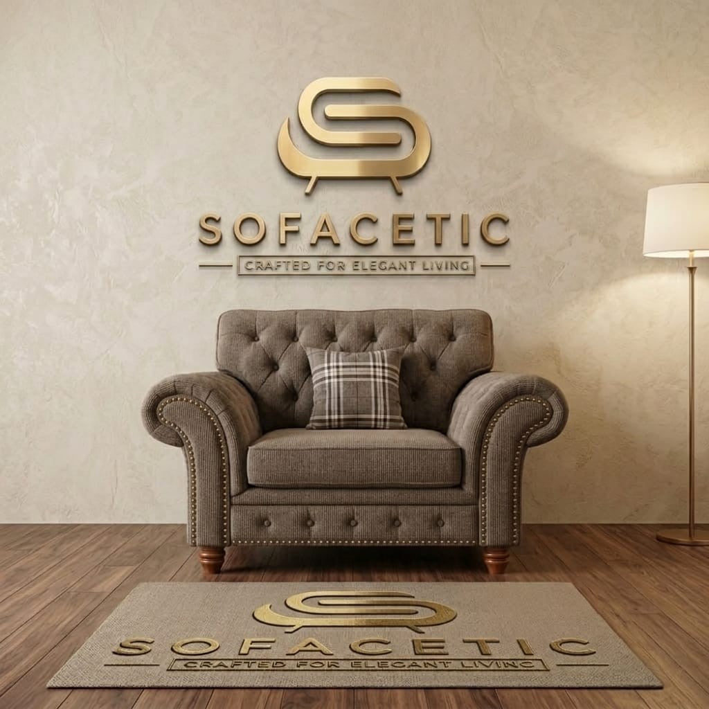 Tanzo Chenile Luxury Fabric Sofa