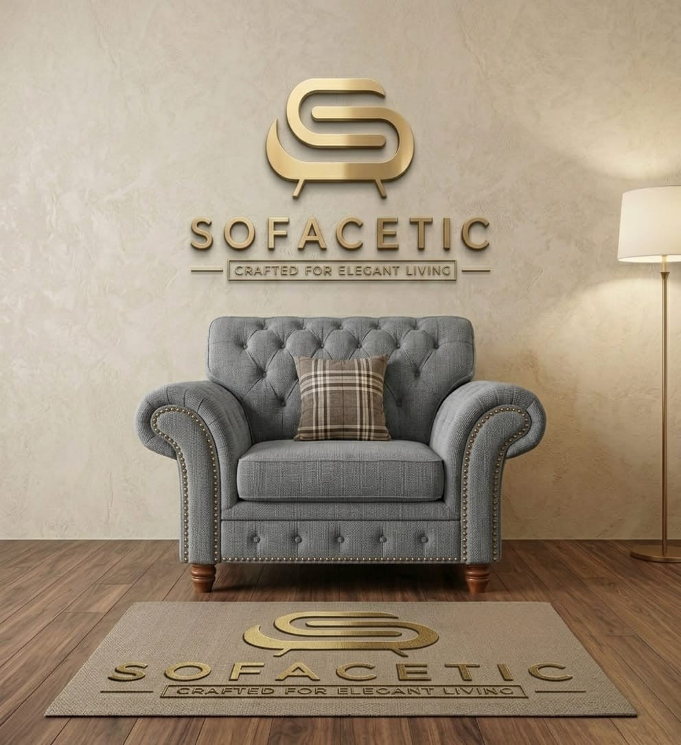Tanzo Chenile Luxury Fabric Sofa