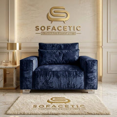 Sleefy Crush velvet Comfort Sofa Set