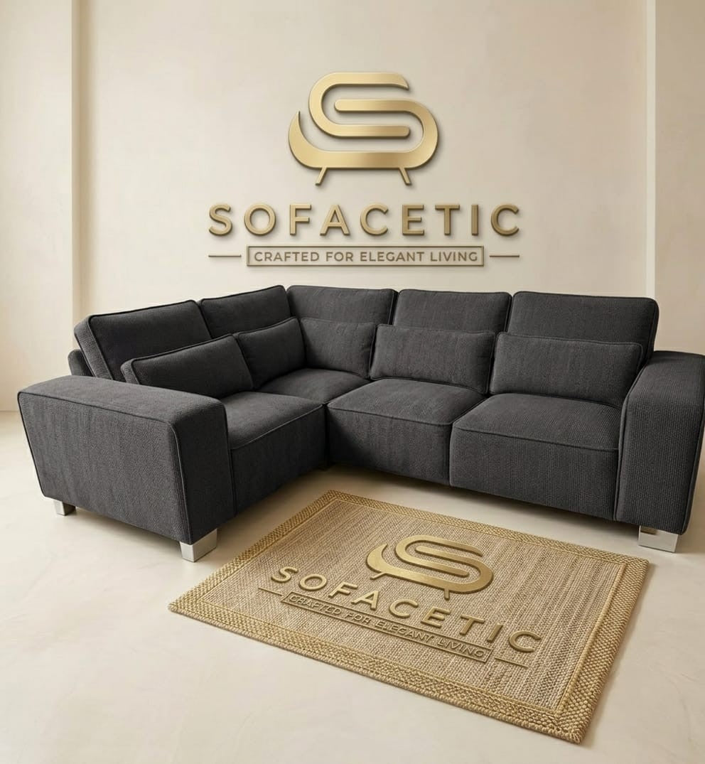 Sleefy Chenile  Comfort Sofa Set