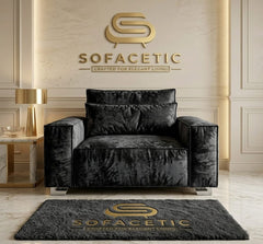 Sleefy Crush velvet Comfort Sofa Set