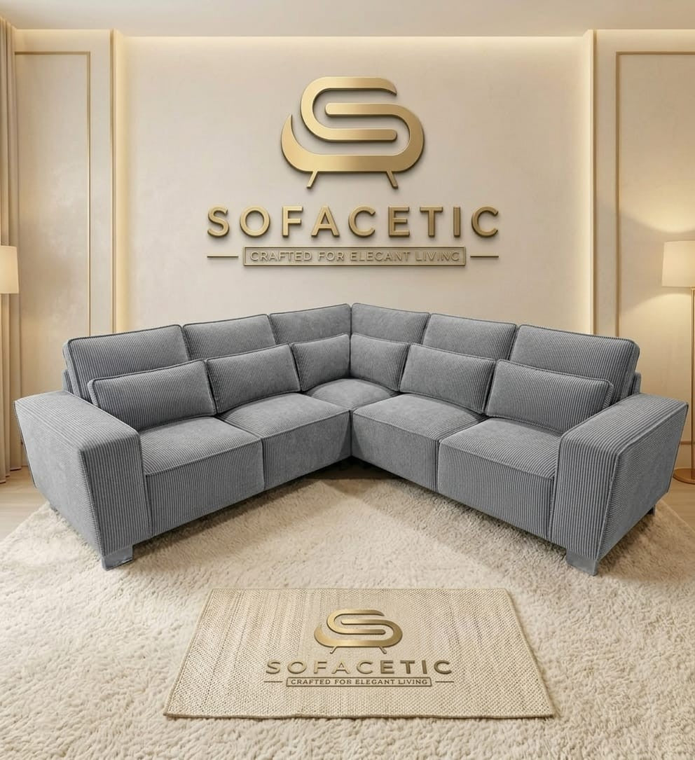 Sleefy Chenile  Comfort Sofa Set