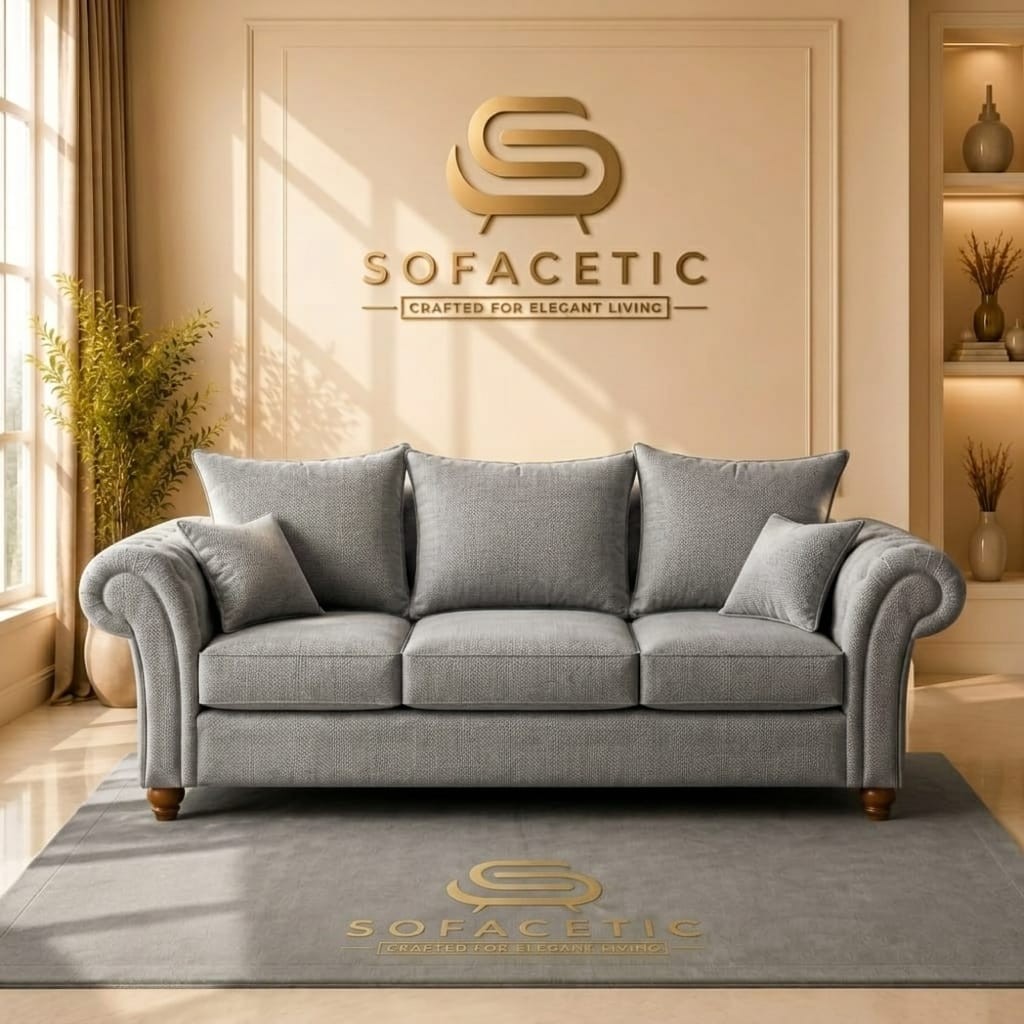Nicole Chenille  Luxury Sofa Set