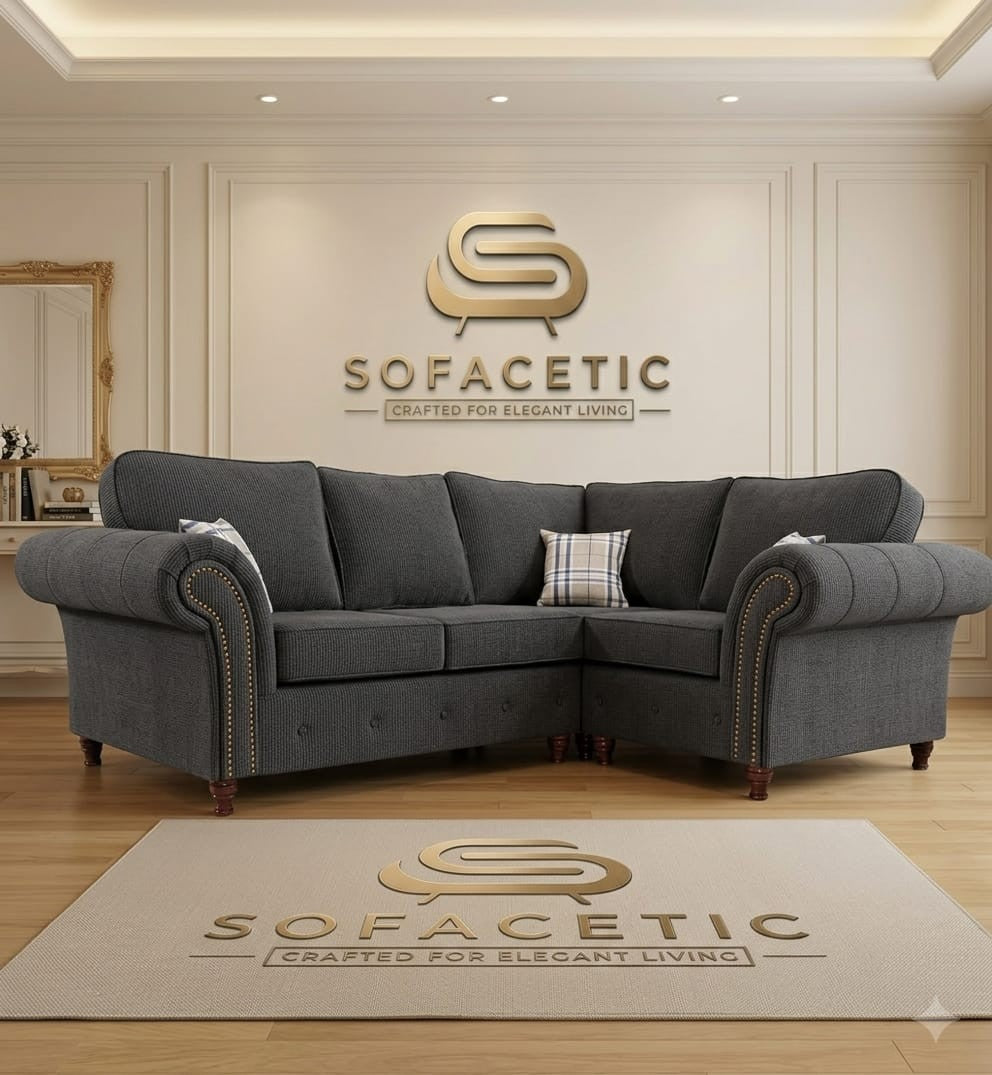 Tanzo Chenile Luxury Fabric Sofa