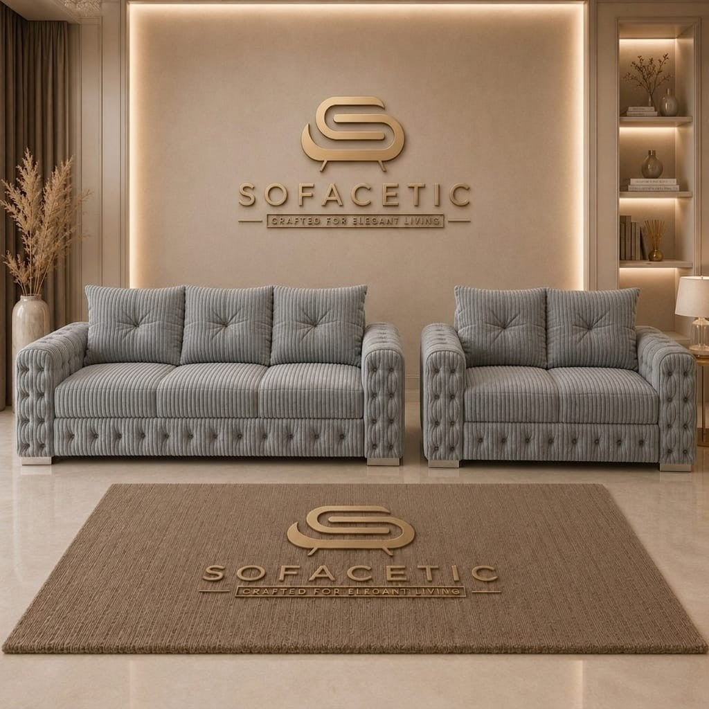 Urban Jumbo Cord Living Sofa Set