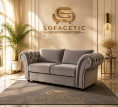 Nicole Plush velvet  Luxury Sofa Set