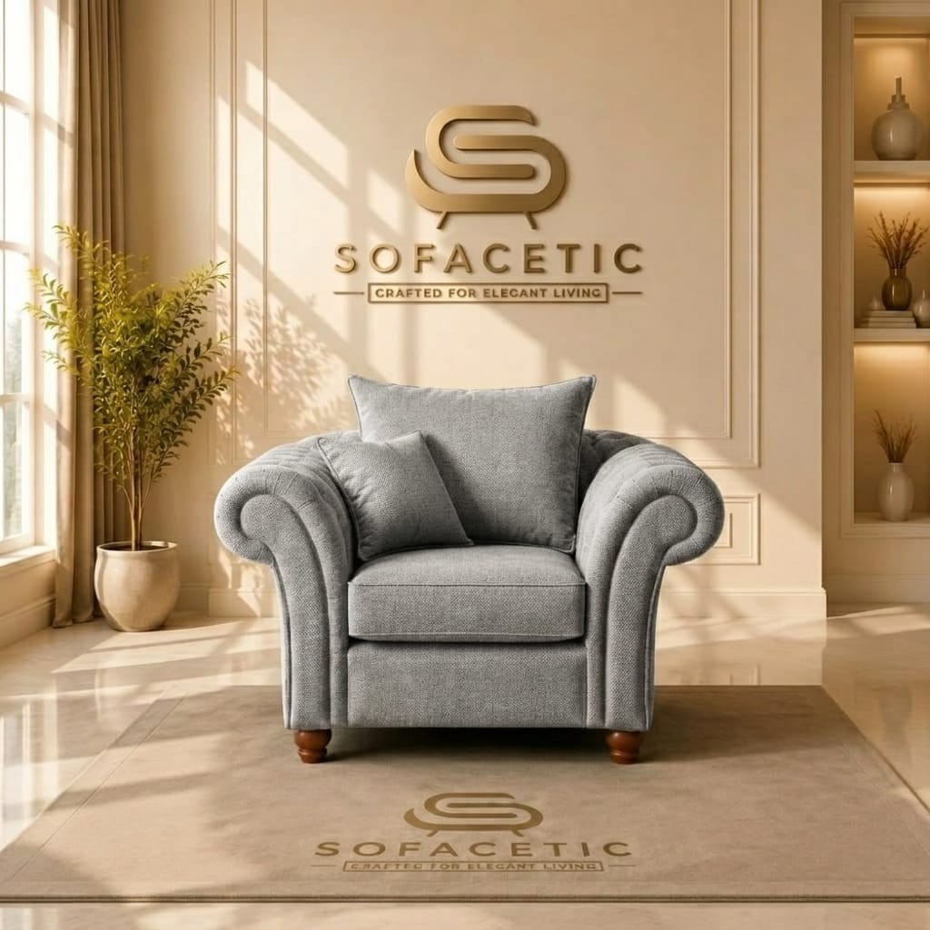 Nicole Chenille  Luxury Sofa Set