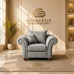 Nicole Chenille  Luxury Sofa Set