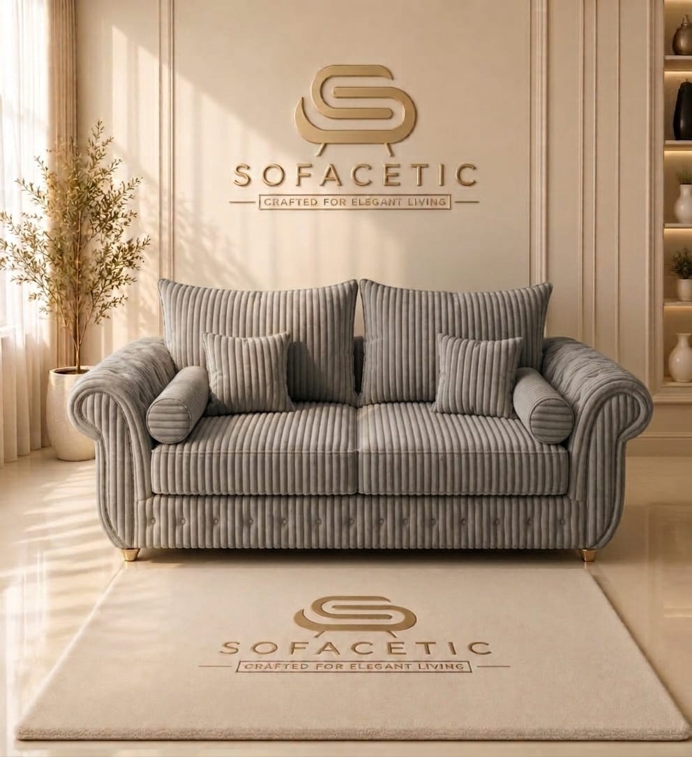 Malibu Jumbo Cord Sofa Set