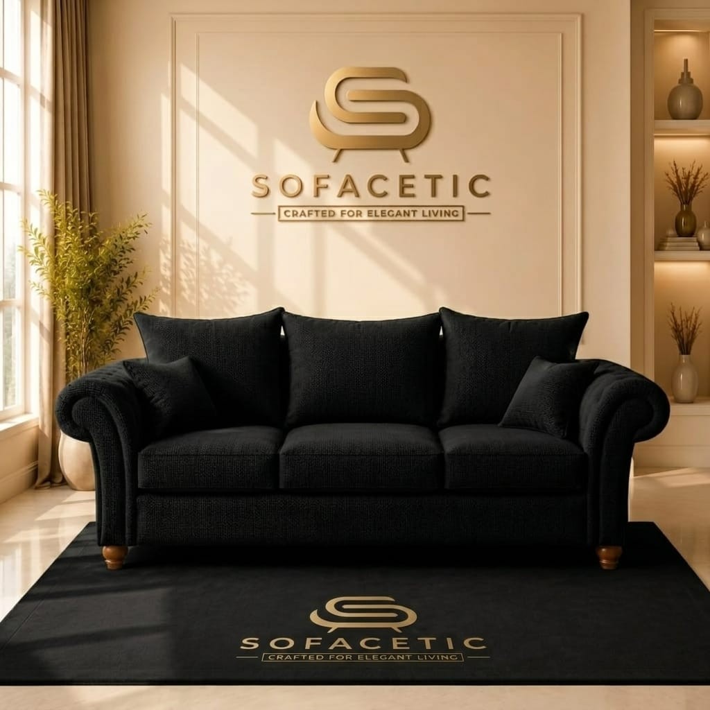 Nicole Chenille  Luxury Sofa Set