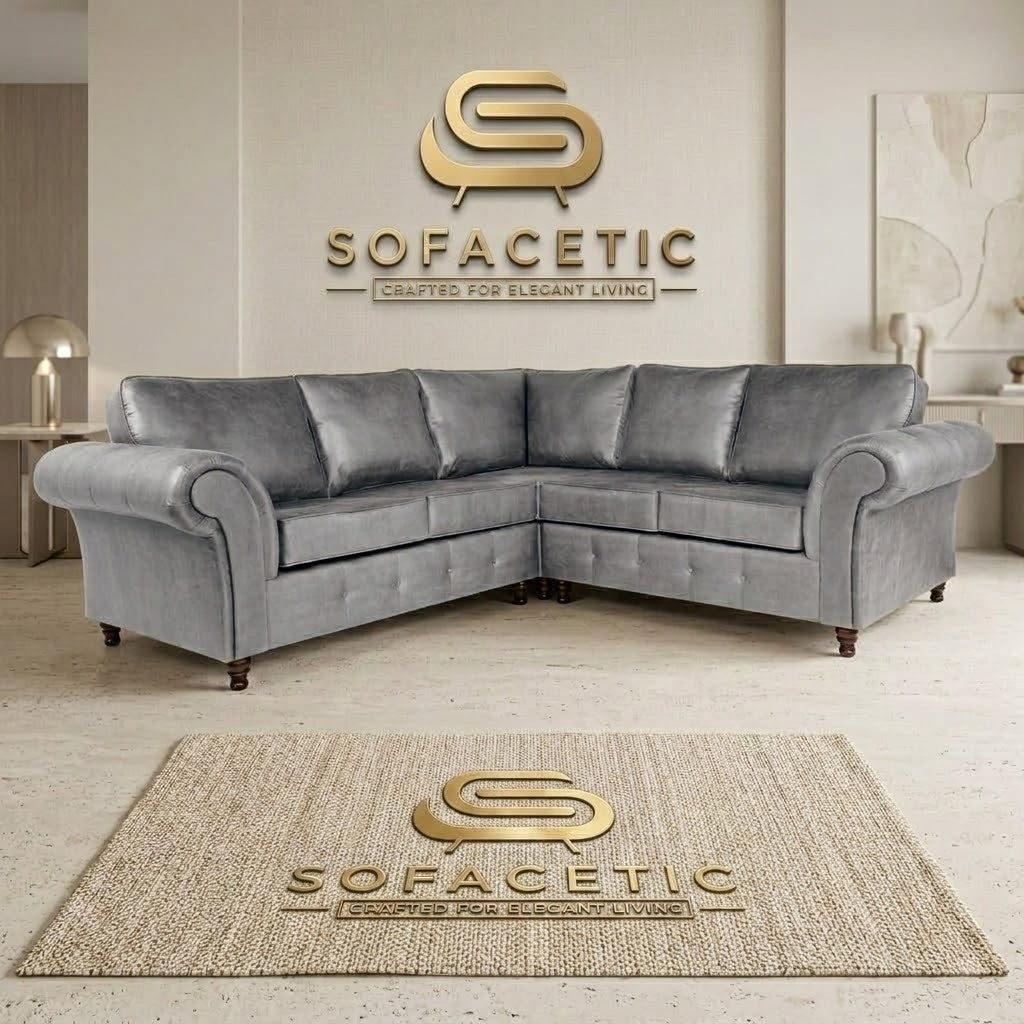 Tanzo Plush velvet Luxury Fabric Sofa