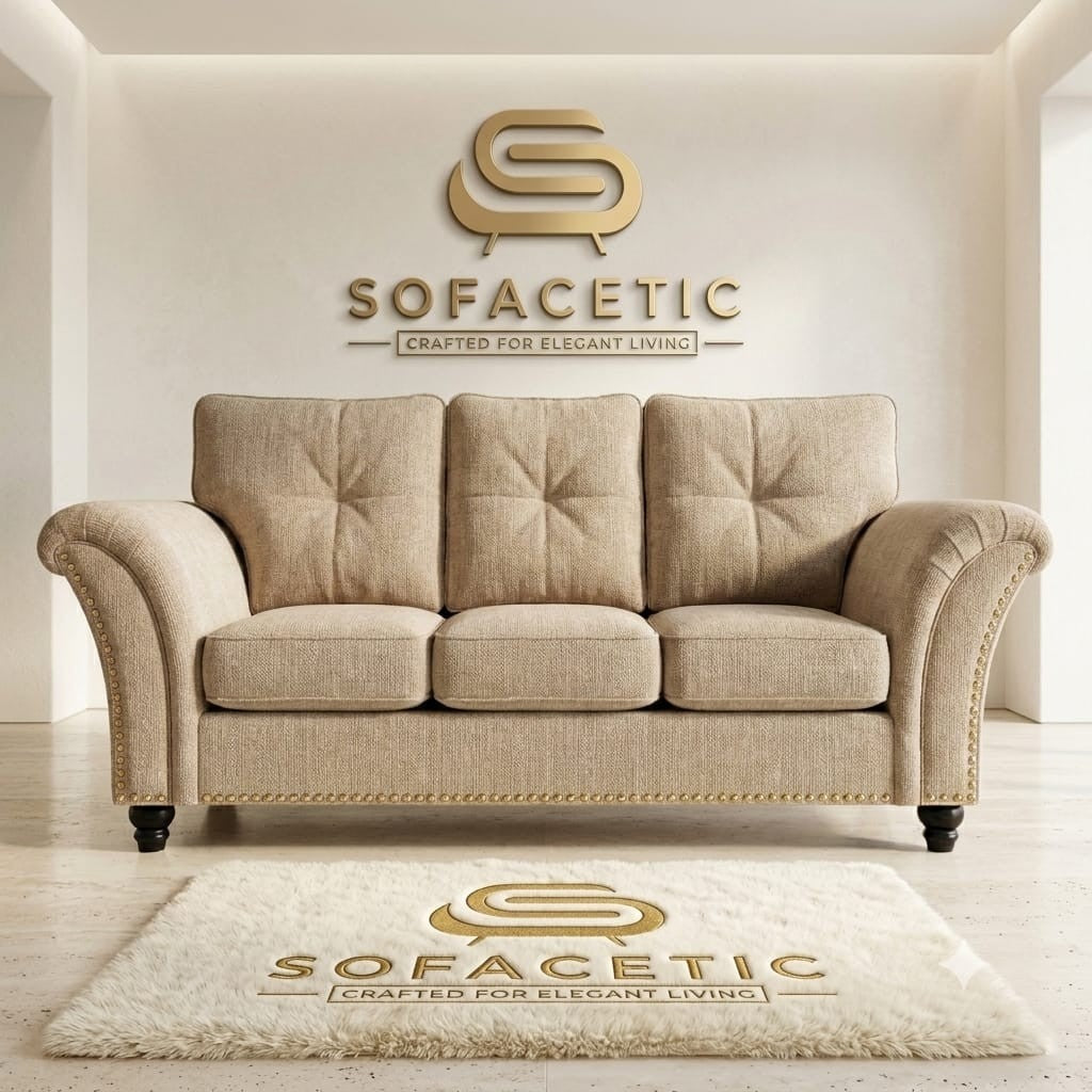 Juxen Chenile Designer Sofa Set