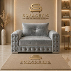 Urban Plush velvet Living Sofa Set