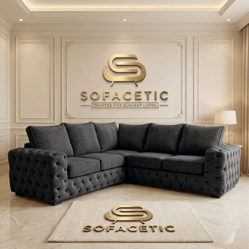 Urban Chenile Living Sofa Set