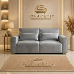 Sleefy Plush velvet Comfort Sofa Set