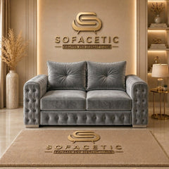 Urban Plush velvet Living Sofa Set