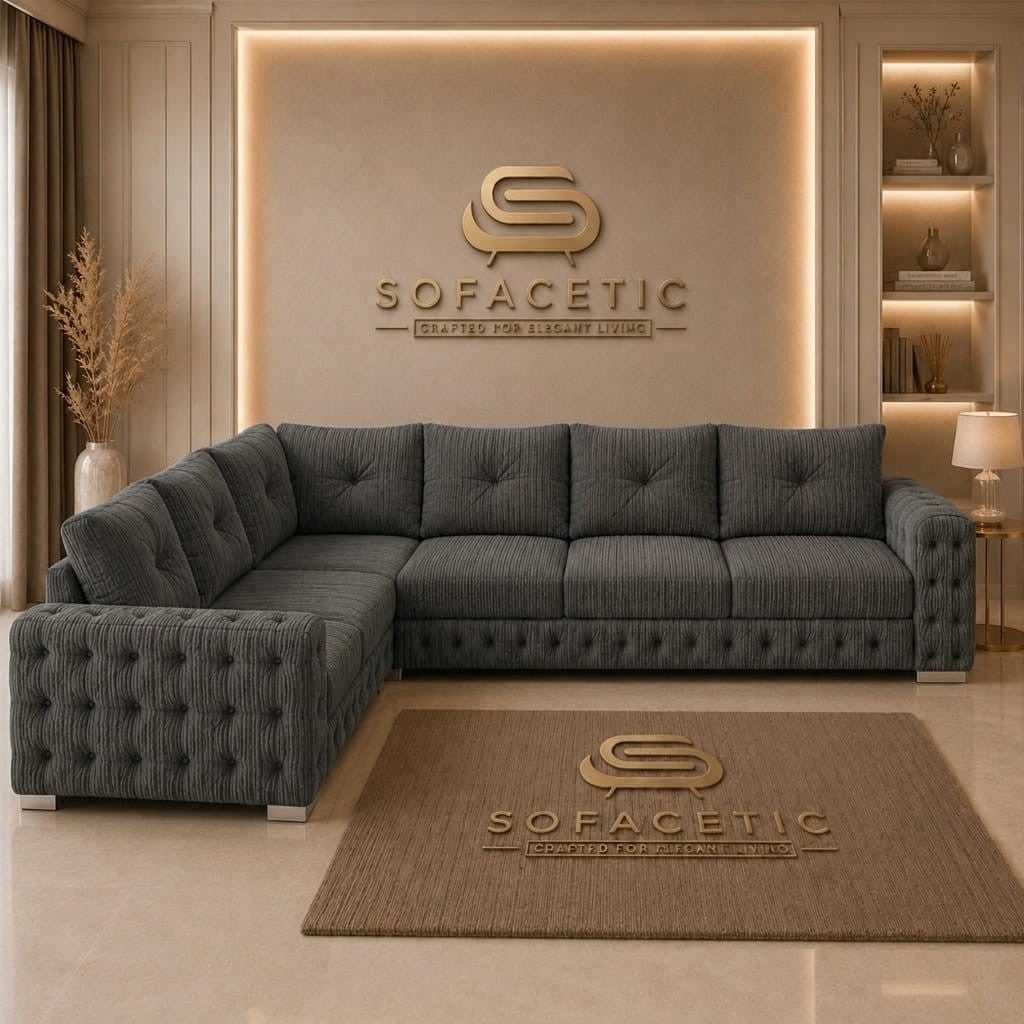 Urban Jumbo Cord Living Sofa Set