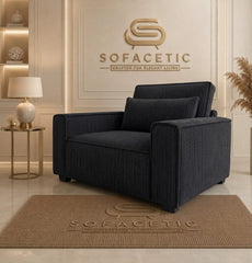 Sleefy Jumbo Cord Comfort Sofa Set