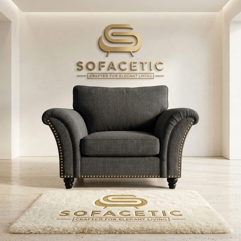Juxen Chenile Designer Sofa Set