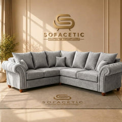Nicole Chenille  Luxury Sofa Set