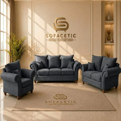 Nicole Chenille  Luxury Sofa Set