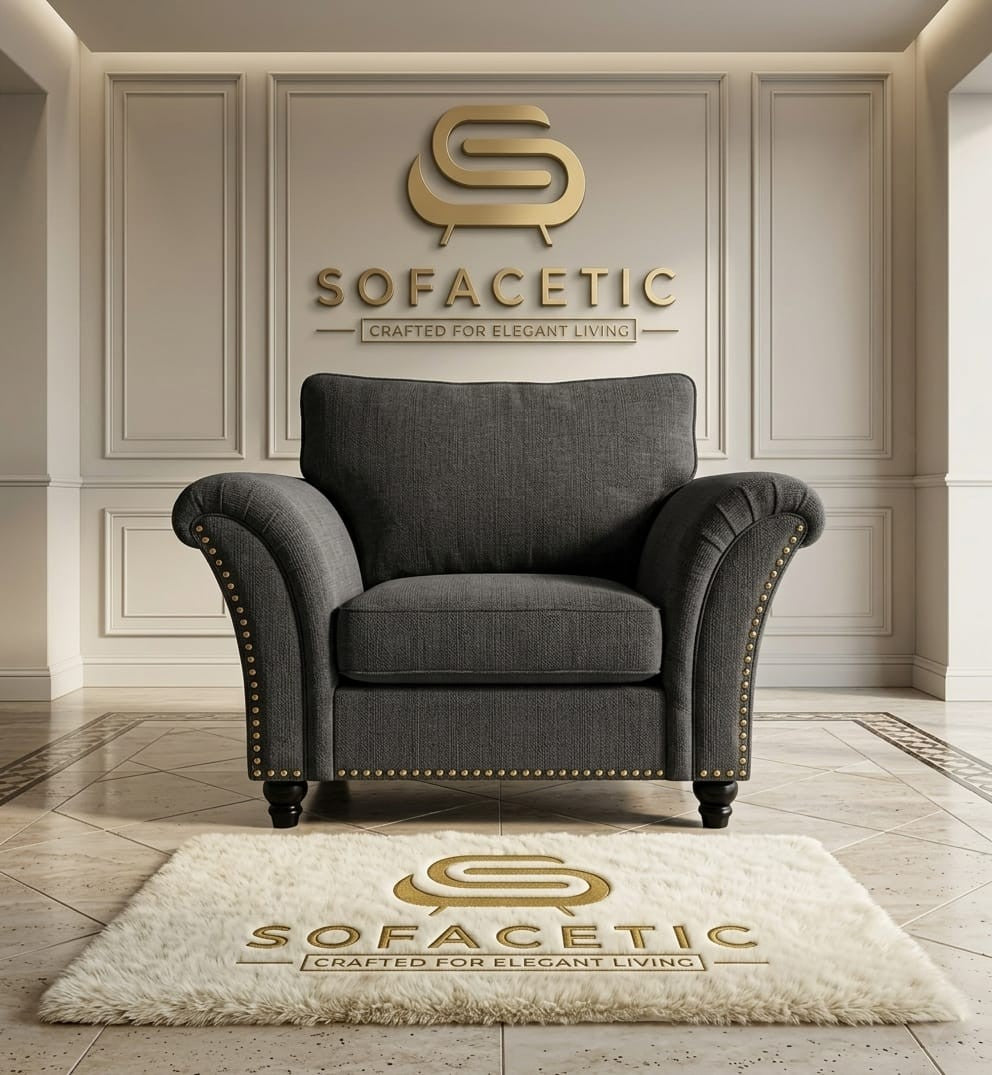 Juxen Chenile Designer Sofa Set