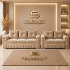 Urban Plush velvet Living Sofa Set