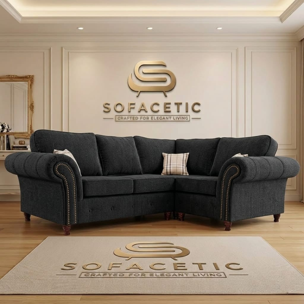 Tanzo Chenile Luxury Fabric Sofa