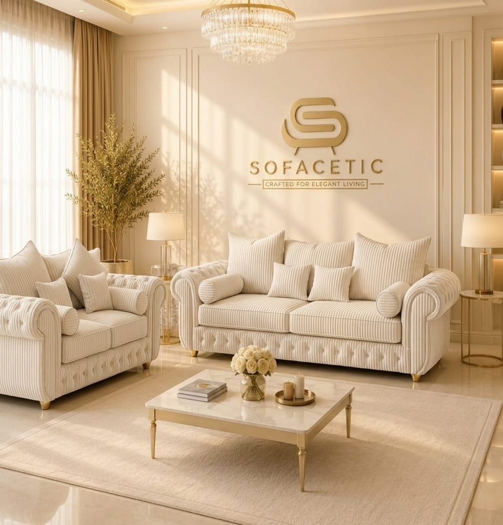 Malibu Jumbo Cord Sofa Set