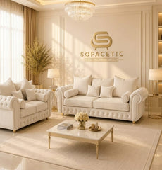 Malibu Jumbo Cord Sofa Set