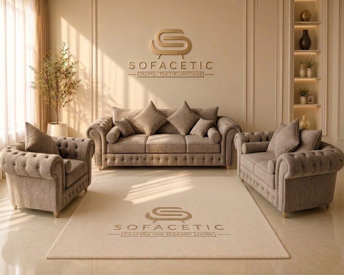 Malibu Chenille Sofa Set