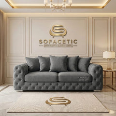 Urban Chenile Living Sofa Set