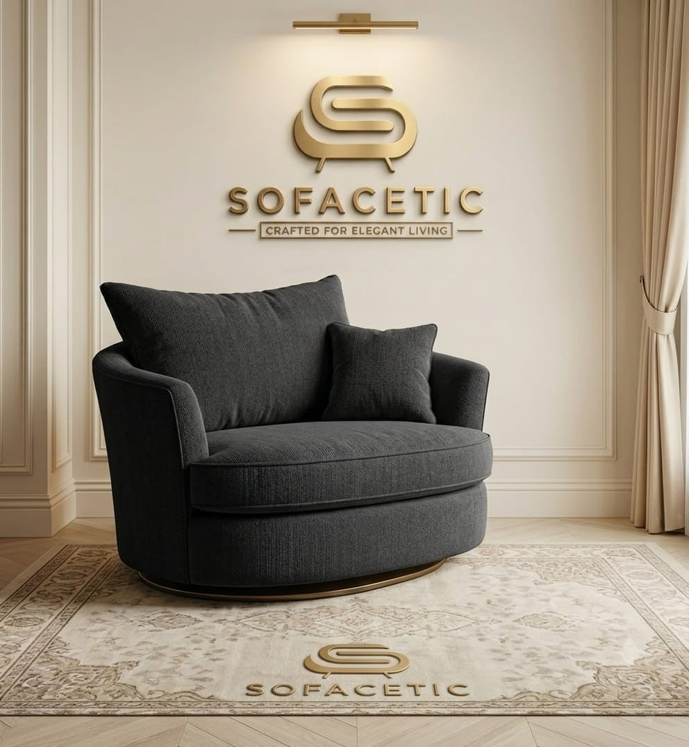 Juxen Chenile Designer Sofa Set