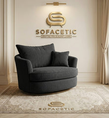 Juxen Chenile Designer Sofa Set