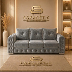 Urban Plush velvet Living Sofa Set