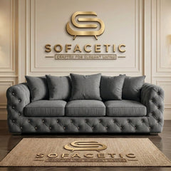 Urban Chenile Living Sofa Set