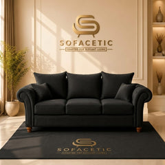 Nicole Plush velvet  Luxury Sofa Set