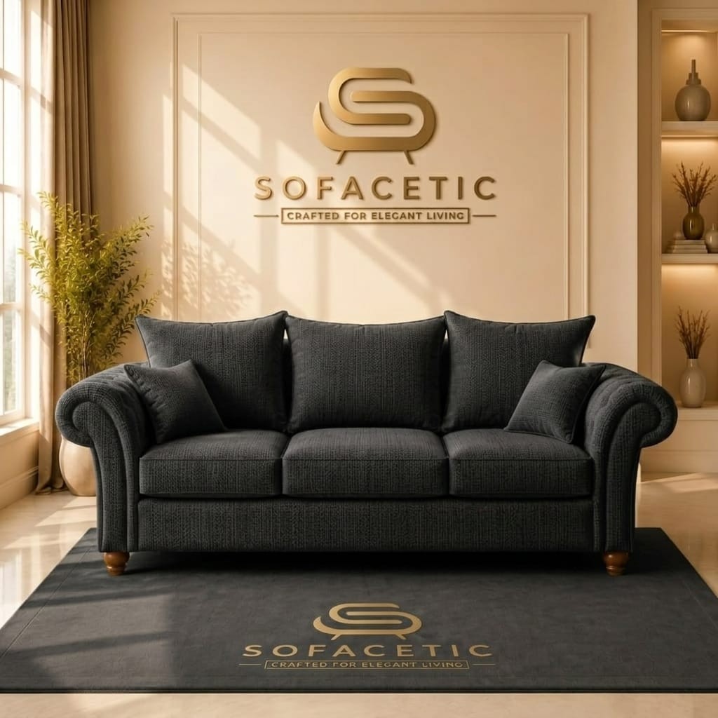 Nicole Chenille  Luxury Sofa Set